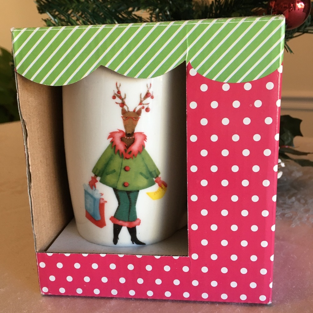 Christmas Shopper Roxy Ceramic Mug 13.4oz